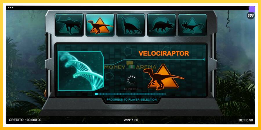 Kuva 4 pelikone Jurassic Park