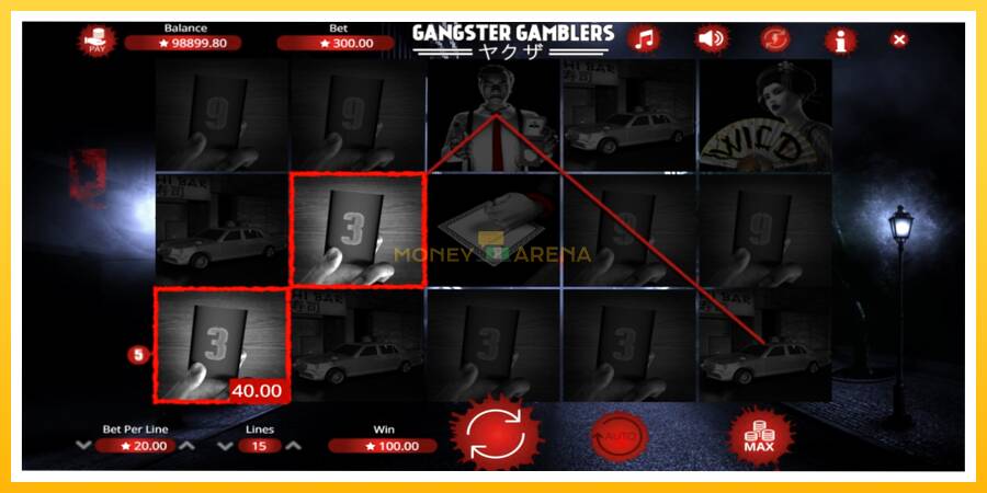 Kuva 3 pelikone Gangster Gamblers