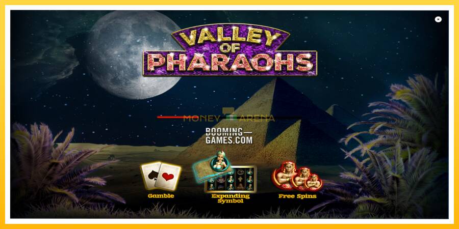 Kuva 1 pelikone Valley of Pharaohs