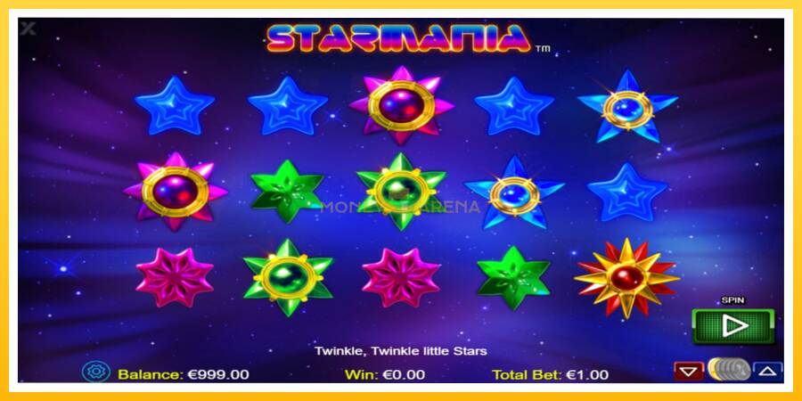 Kuva 1 pelikone Starmania