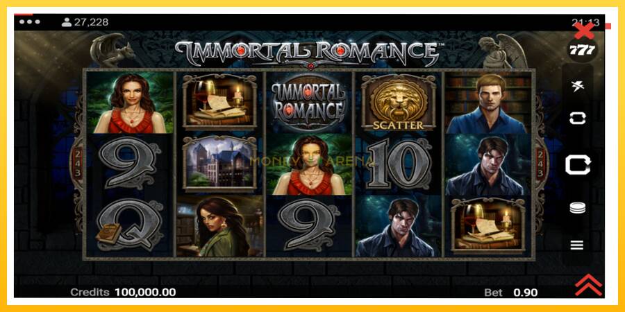 Kuva 2 pelikone Immortal Romance