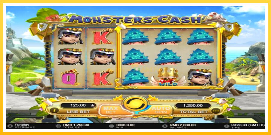 Kuva 3 pelikone Monsters Cash