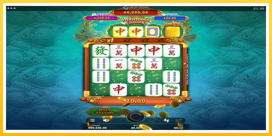 Kuva 3 pelikone Pong Pong Mahjong Jackpots