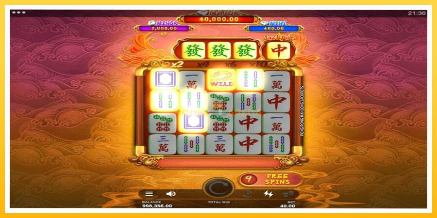 Kuva 5 pelikone Pong Pong Mahjong Jackpots