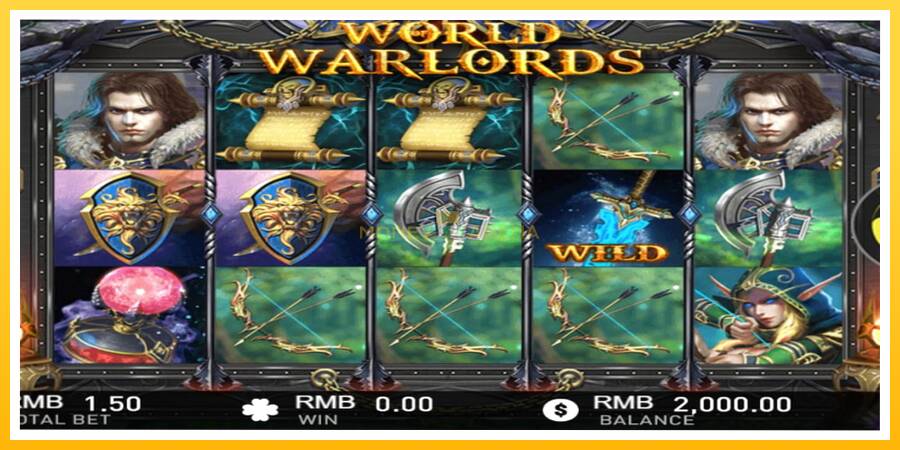 Kuva 1 pelikone World of Warlords