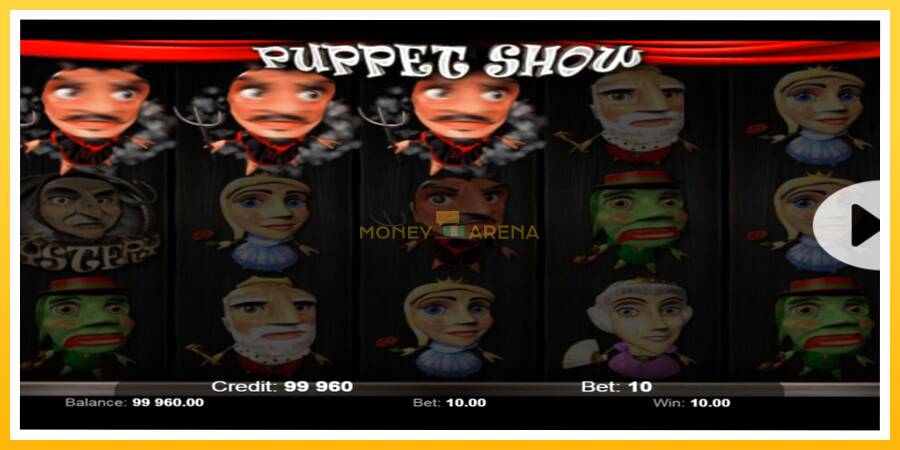 Kuva 3 pelikone Puppet Show