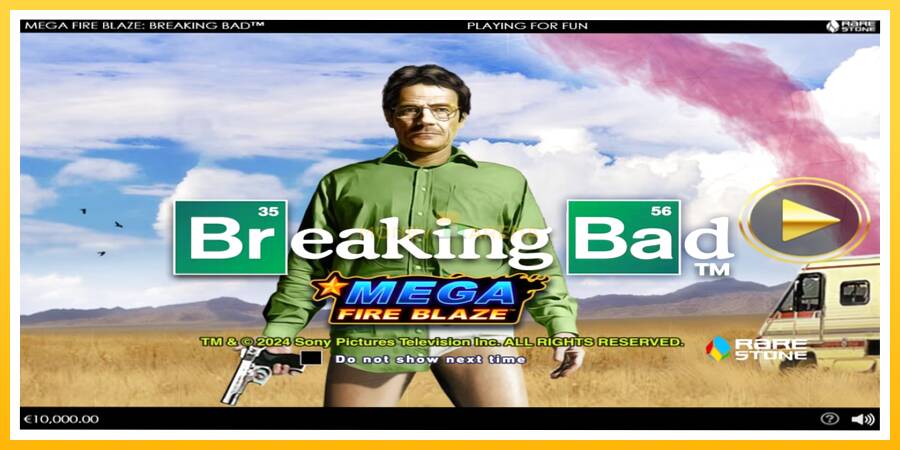 Kuva 1 pelikone Mega Fire Blaze: Breaking Bad