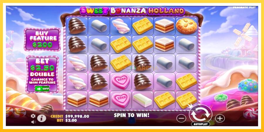 Kuva 1 pelikone Sweet Bonanza Holland – Oranje Jackpot