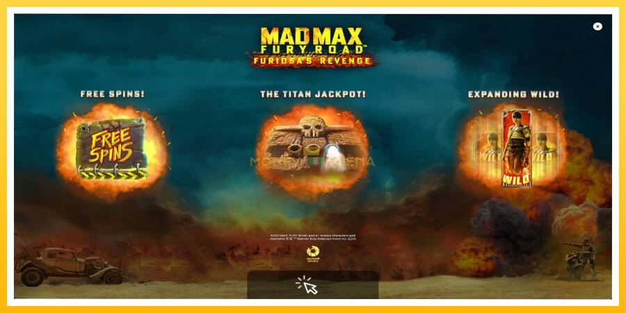 Kuva 1 pelikone Mad Max: Fury Road - Furiosas Revenge