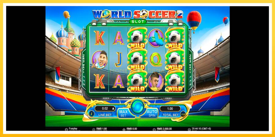 Kuva 1 pelikone World Soccer Slot 2