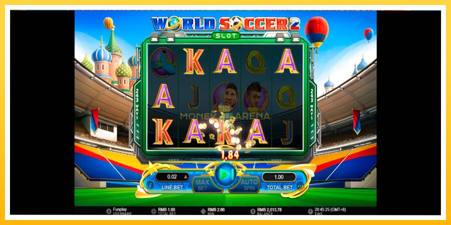 Kuva 5 pelikone World Soccer Slot 2