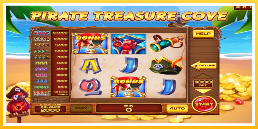 Kuva 4 pelikone Pirate Treasure Cove Pull Tabs