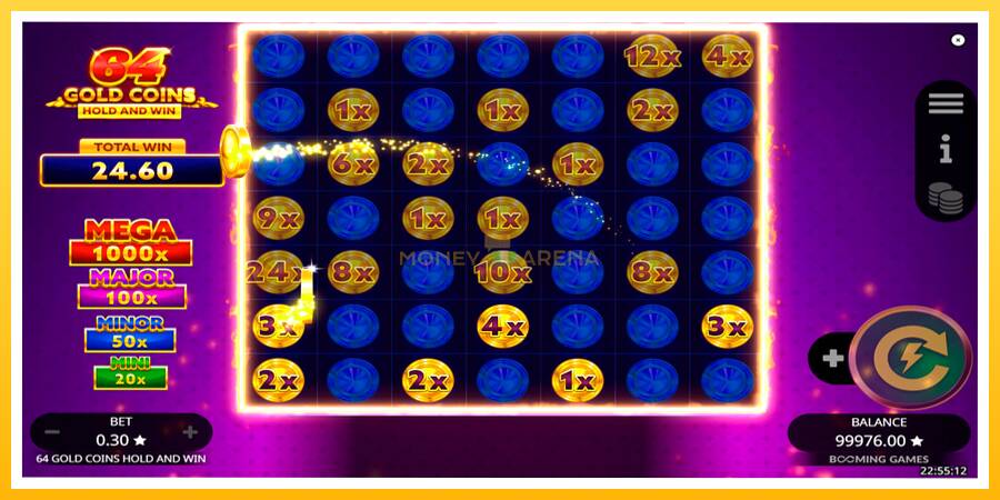 Kuva 6 pelikone 64 Gold Coins Hold and Win