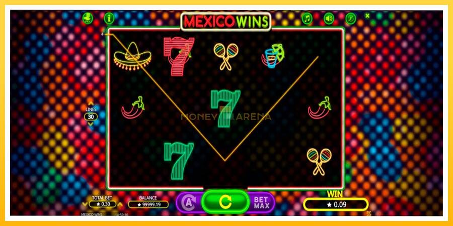 Kuva 3 pelikone Mexico Wins