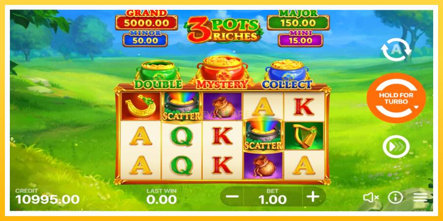 Kuva 3 pelikone 3 Pots Riches: Hold and Win