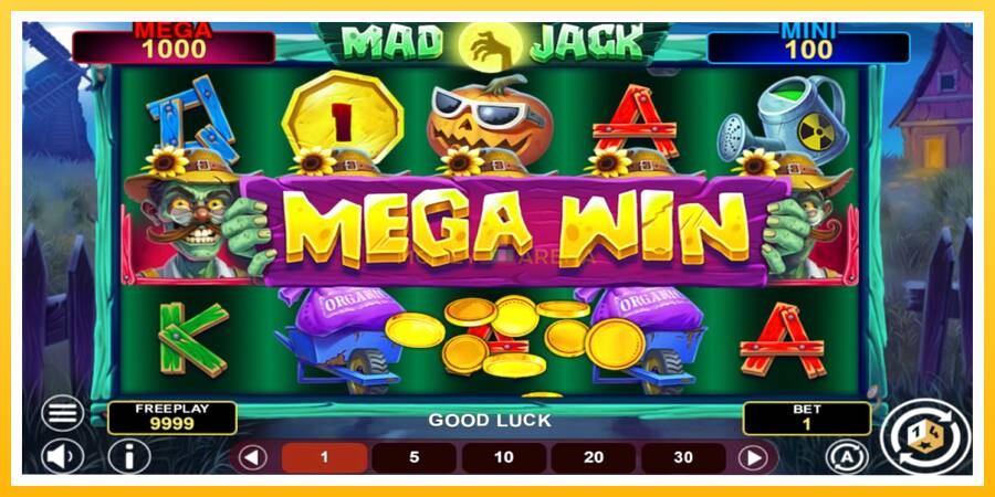 Kuva 2 pelikone Mad Jack Hold & Win