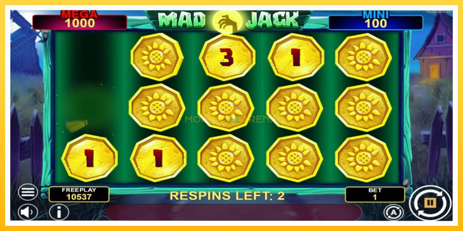 Kuva 3 pelikone Mad Jack Hold & Win