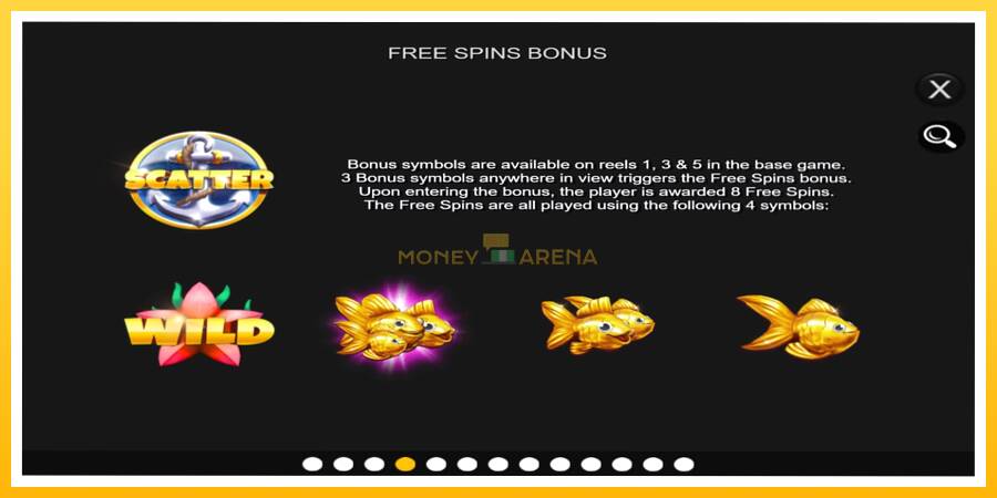 Kuva 5 pelikone Gold Fishy Free Spins