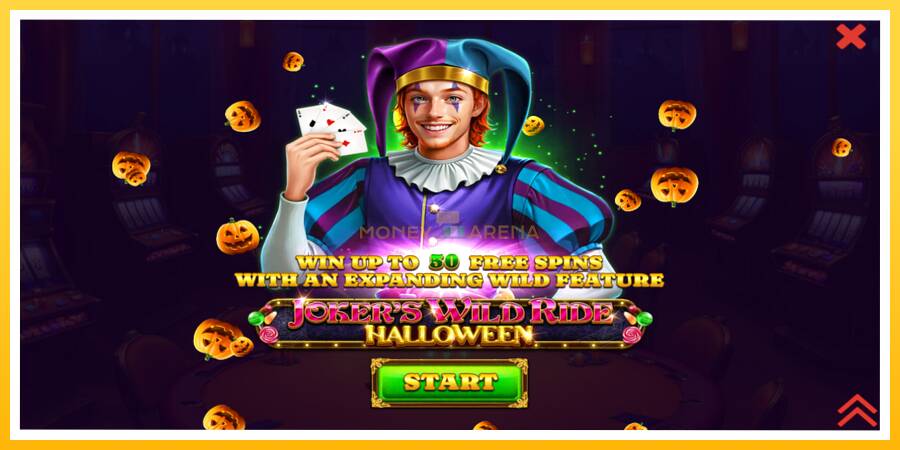 Kuva 1 pelikone Jokers Wild Ride Halloween