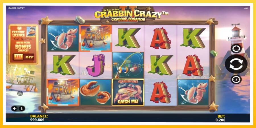 Kuva 2 pelikone Crabbin Crazy 2