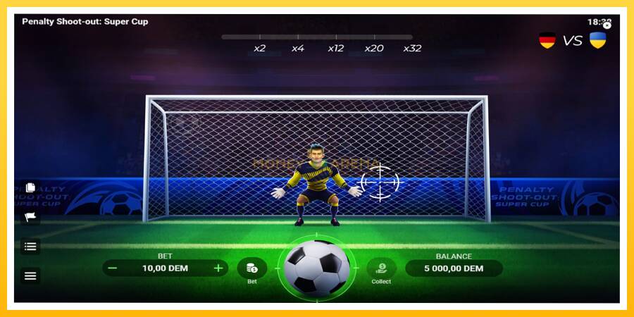 Kuva 2 pelikone Penalty Shoot-Out: Super Cup