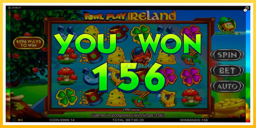 Kuva 5 pelikone Fowl Play Ireland