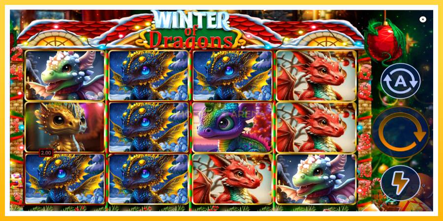 Kuva 2 pelikone Winter of Dragons