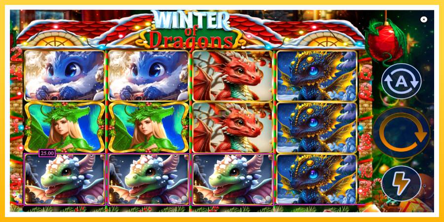 Kuva 4 pelikone Winter of Dragons