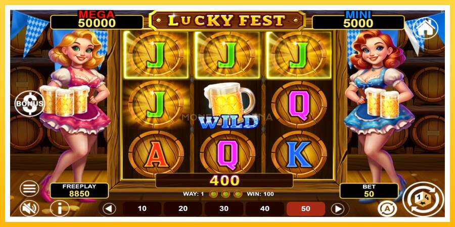 Kuva 2 pelikone Lucky Fest Hold & Win