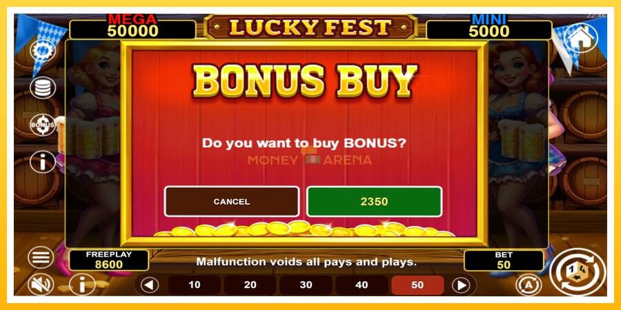 Kuva 4 pelikone Lucky Fest Hold & Win