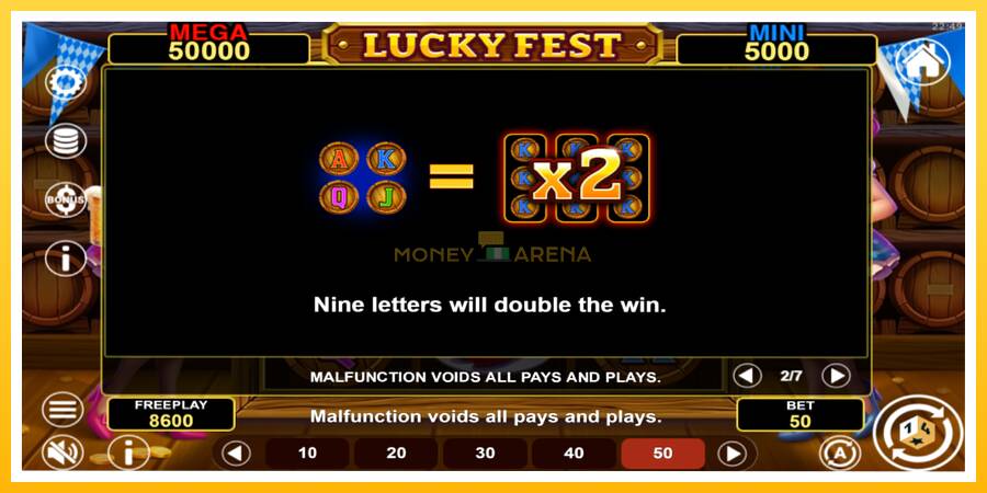 Kuva 6 pelikone Lucky Fest Hold & Win