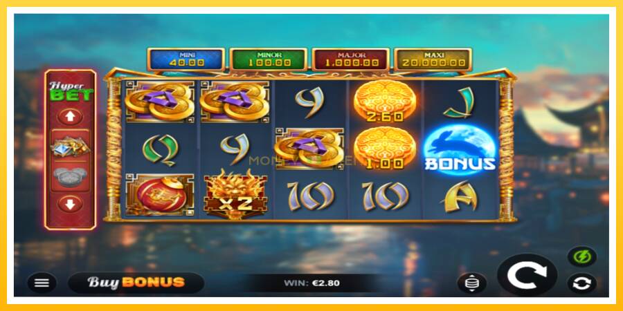 Kuva 3 pelikone Mooncake Riches Hold and Win