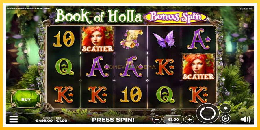 Kuva 2 pelikone Book of Holla: Bonus Spin