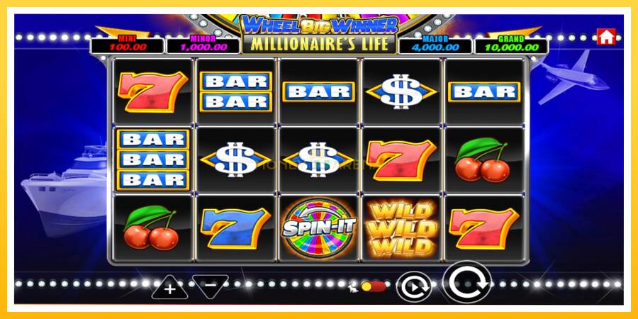 Kuva 2 pelikone Wheel Big Winner Millionaires Life