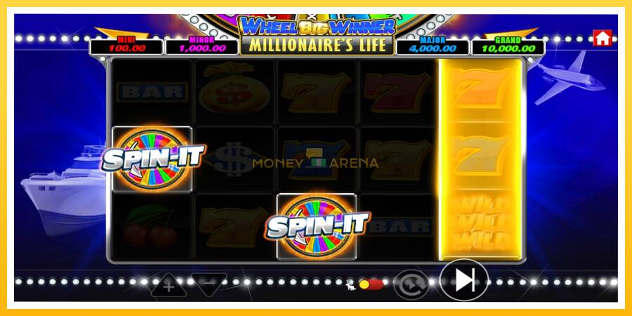 Kuva 3 pelikone Wheel Big Winner Millionaires Life