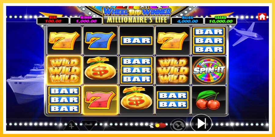 Kuva 5 pelikone Wheel Big Winner Millionaires Life