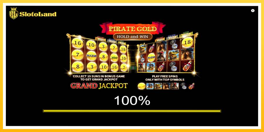 Kuva 1 pelikone Pirate Gold Hold and Win