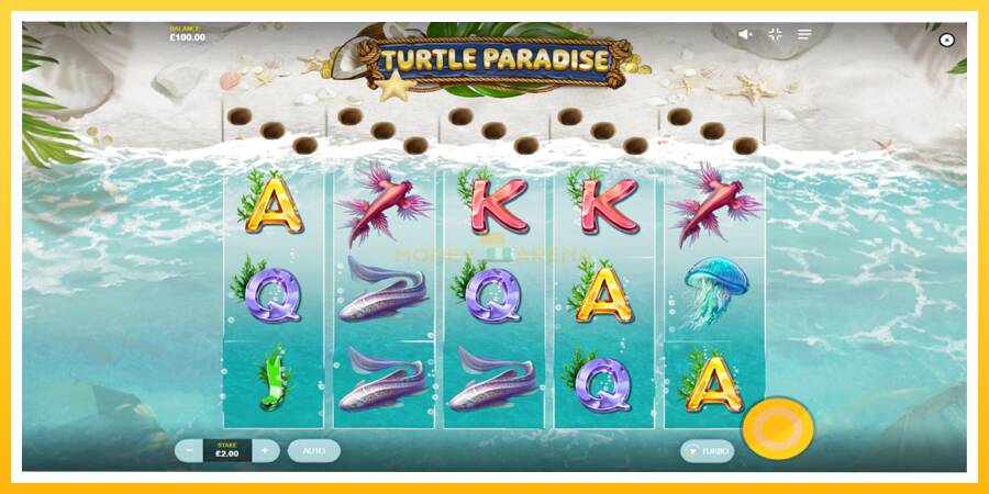 Kuva 2 pelikone Turtle Paradise