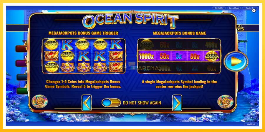 Kuva 2 pelikone Ocean Spirit MegaJackpots