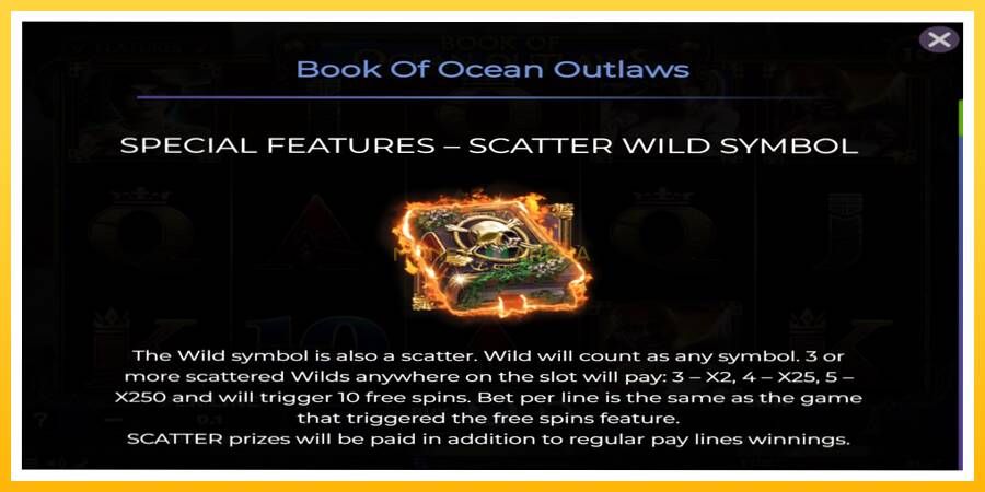 Kuva 4 pelikone Book of Ocean Outlaws