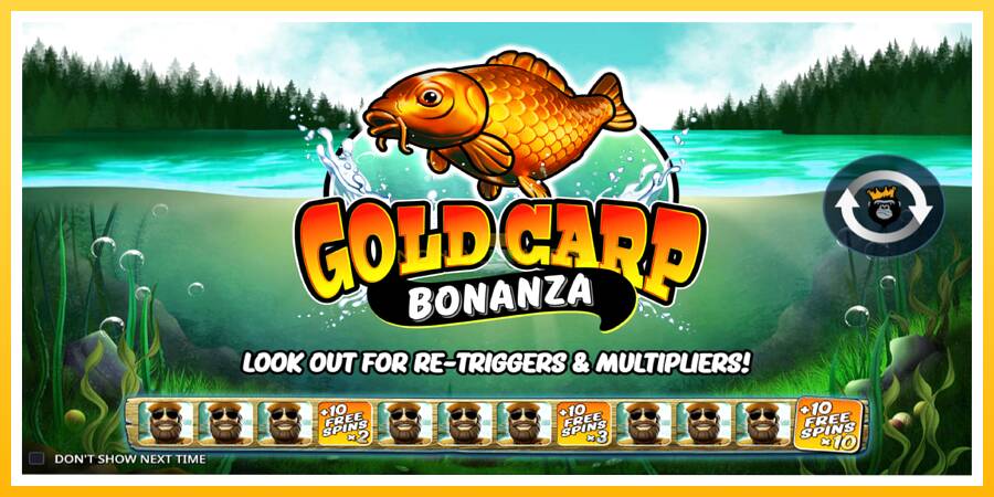 Kuva 1 pelikone Gold Carp Bonanza