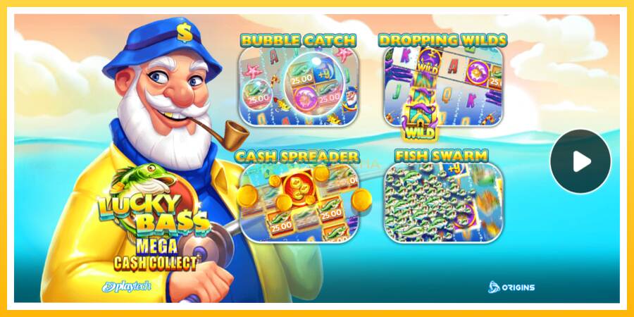 Kuva 1 pelikone Lucky Bass Mega Cash Collect