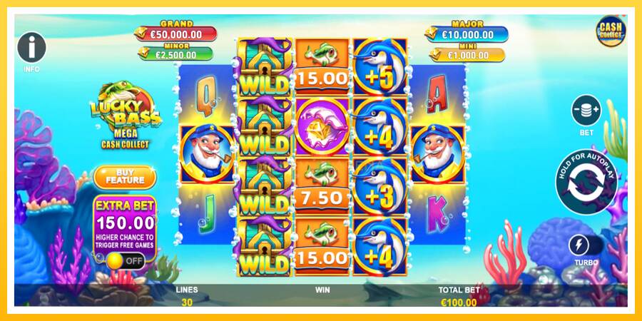 Kuva 2 pelikone Lucky Bass Mega Cash Collect