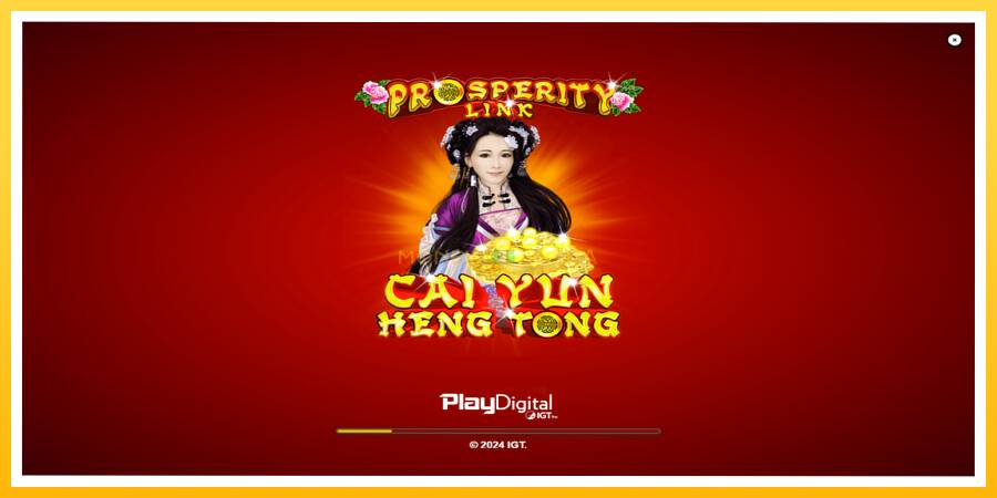 Kuva 1 pelikone Prosperity Link - Cai Yun Heng Tong