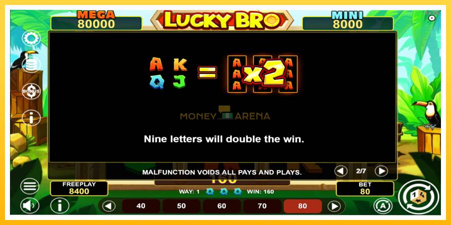 Kuva 6 pelikone Lucky Bro Hold & Win