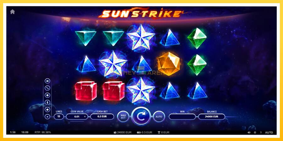 Kuva 2 pelikone Sun Strike