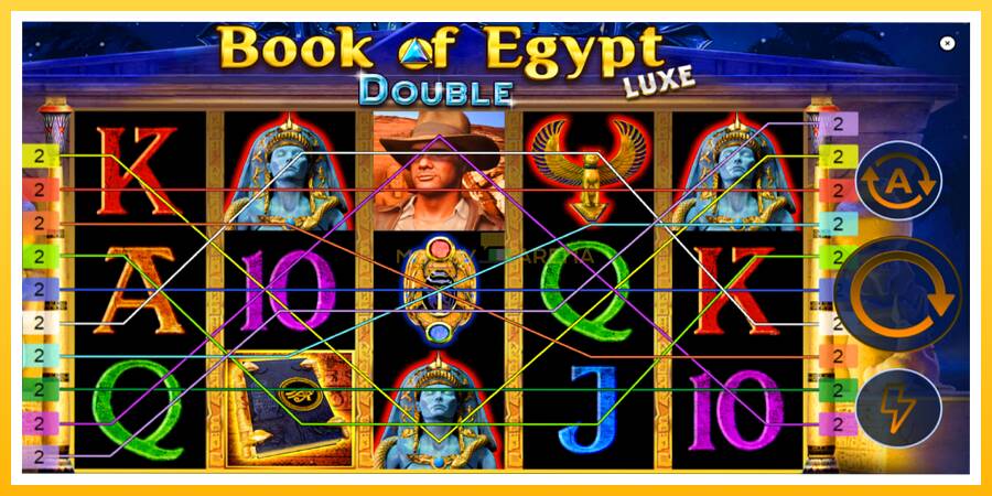 Kuva 1 pelikone Book of Egypt Double Luxe