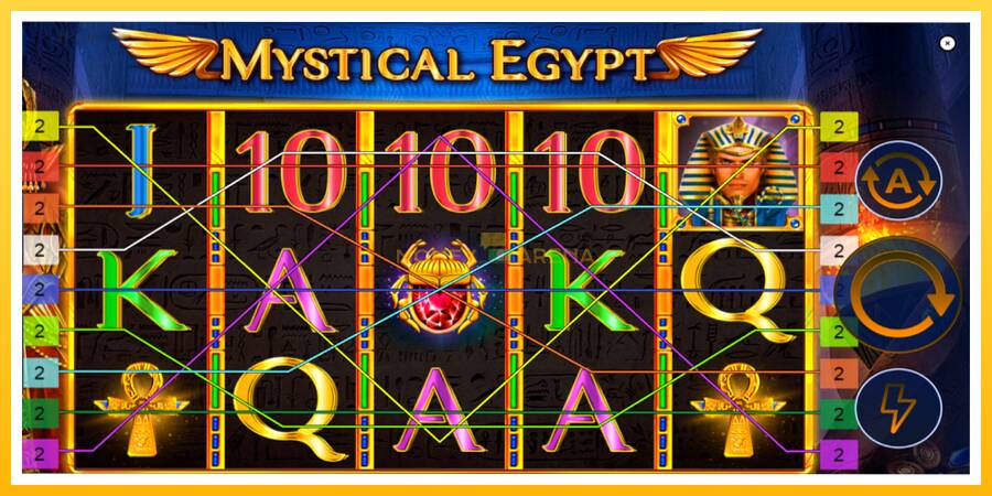 Kuva 2 pelikone Mystical Egypt