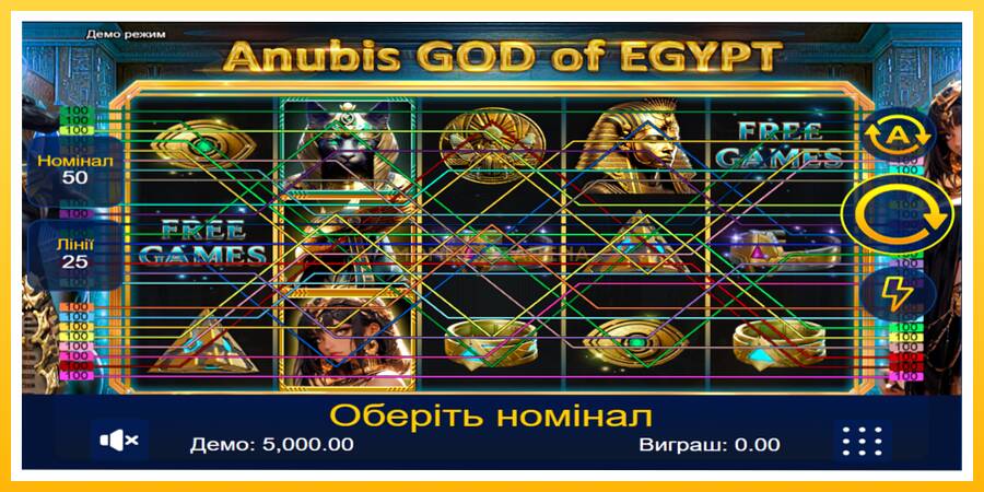 Kuva 1 pelikone Anubis God of Egypt