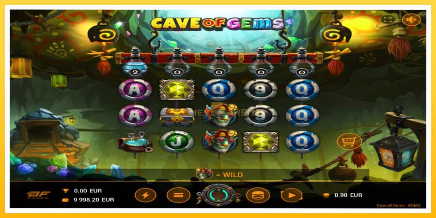 Kuva 2 pelikone Cave of Gems